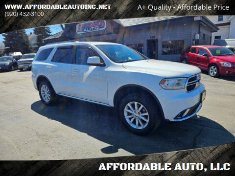 2014 Dodge Durango for sale at AFFORDABLE AUTO, LLC in Green Bay WI