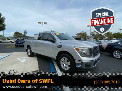 2017 Nissan Titan for sale at Used Cars of SWFL in Fort Myers FL