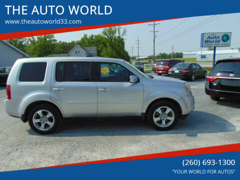 2015 Honda Pilot for sale at THE AUTO WORLD in Churubusco IN