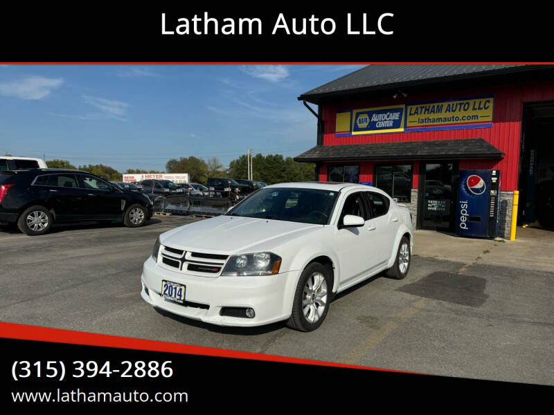 2014 Dodge Avenger for sale at Latham Auto LLC in Ogdensburg NY