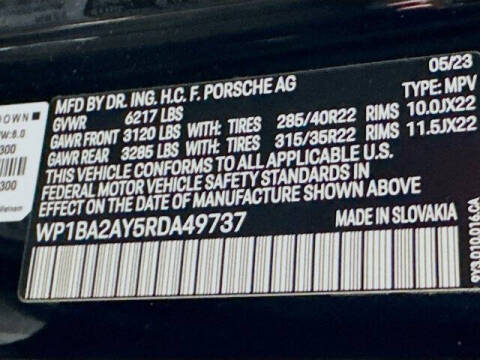 2024 Porsche Cayenne Coupe