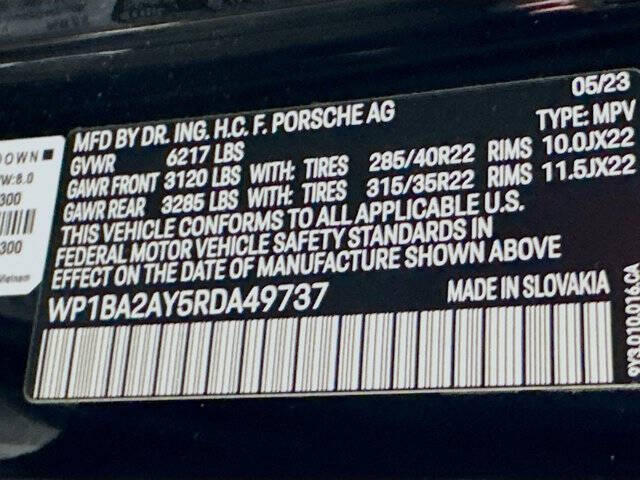 2024 Porsche Cayenne Coupe