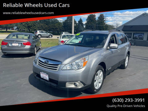 2010 Subaru Outback for sale at Reliable Wheels Used Cars in West Chicago IL