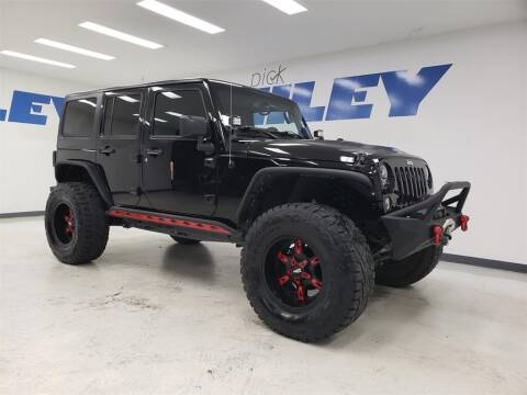 2015 Jeep Wrangler Unlimited for sale at HILEY MAZDA VOLKSWAGEN of ARLINGTON in Arlington TX