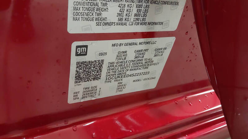 2025 Chevrolet Silverado 1500