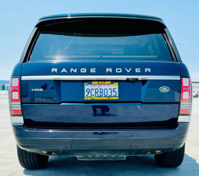 2017 Land Rover Range Rover HSE