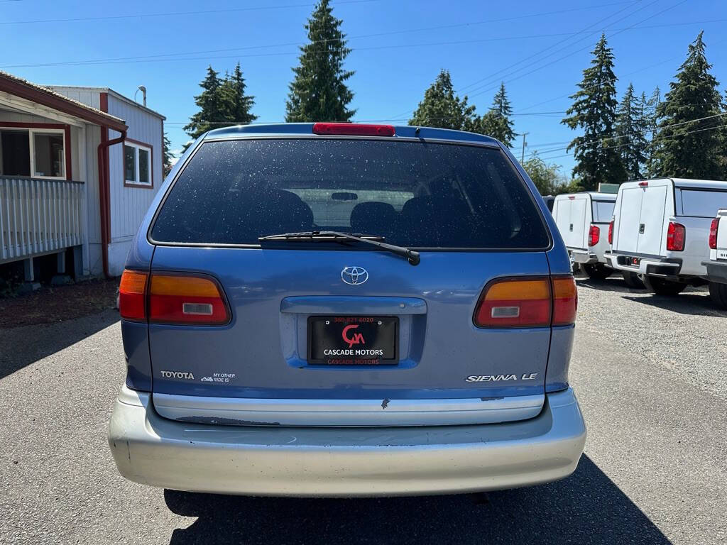 1998 Toyota Sienna for sale at Cascade Motors in Olympia, WA