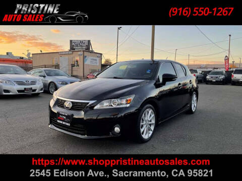 2013 Lexus CT 200h for sale at Pristine Auto Sales in Sacramento CA