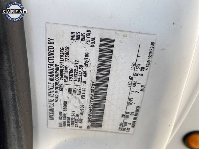 2000 Ford F-650 Super Duty