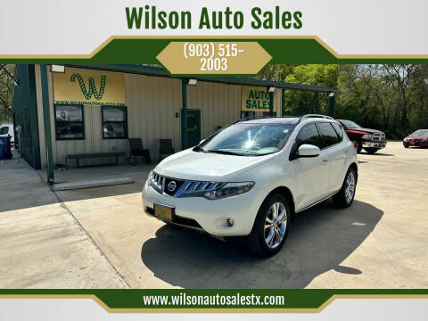 2009 Nissan Murano for sale at Wilson Auto Sales in Chandler TX