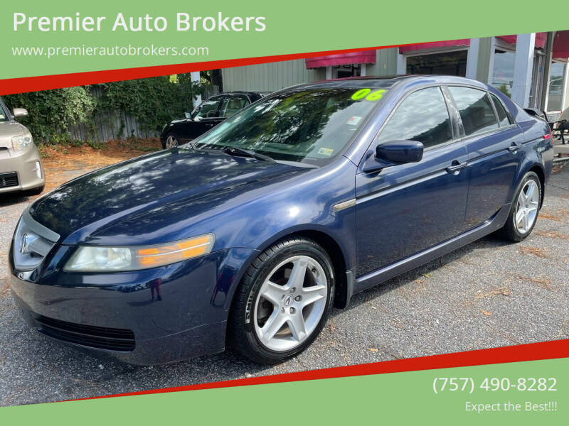 2006 Acura TL for sale at Premier Auto Brokers in Virginia Beach VA