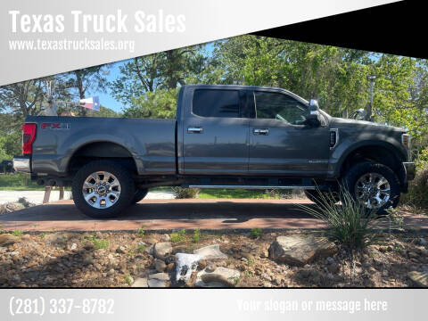 2018 Ford F-250 Super Duty for sale at Texas Truck Sales in Dickinson TX