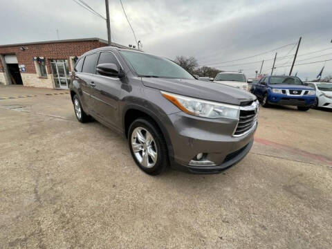 2014 Toyota Highlander for sale at Tex-Mex Auto Sales LLC in Lewisville TX