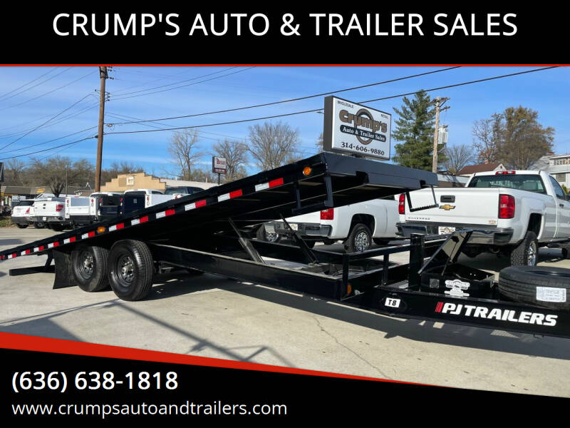 2023 Pj 22’ Power Tilt Deckover  for sale at CRUMP'S AUTO & TRAILER SALES in Crystal City MO
