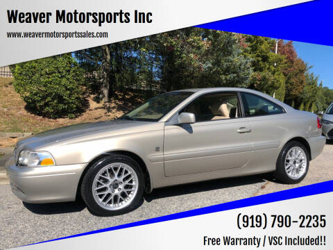 2002 Volvo C70 for sale at Weaver Motorsports Inc in Cary NC