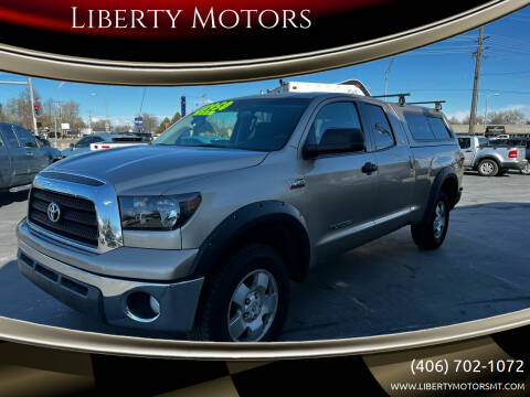 2007 Toyota Tundra for sale at Liberty Motors in Billings MT