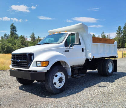 2003 Ford F650 Dump Truck for sale at CPMTRUCKSALES.COM in Central Point OR