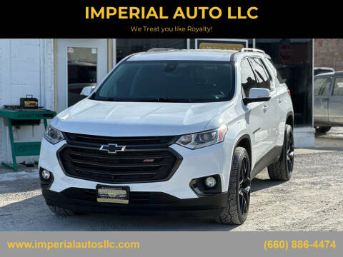 2021 Chevrolet Traverse for sale at IMPERIAL AUTO LLC in Marshall MO