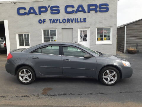 2008 Pontiac G6 for sale at Caps Cars Of Taylorville in Taylorville IL
