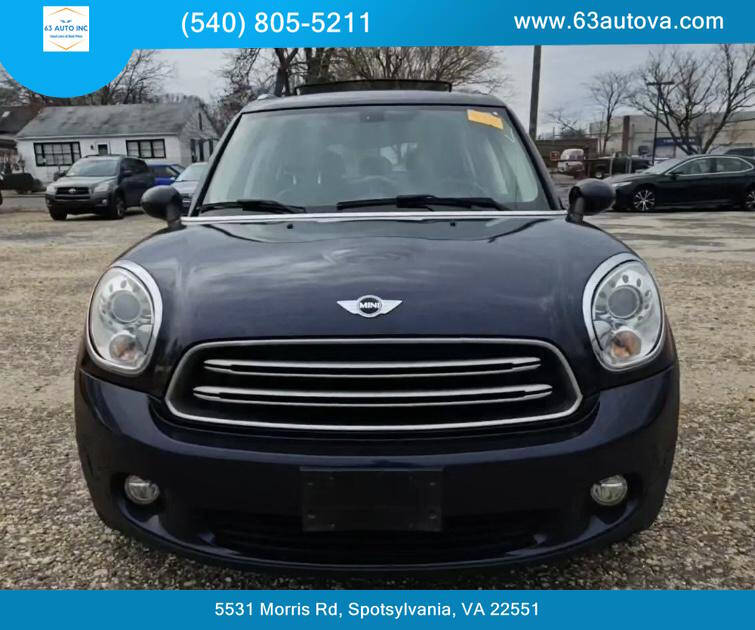 2015 MINI Countryman for sale at 63 Auto Inc in Spotsylvania, VA