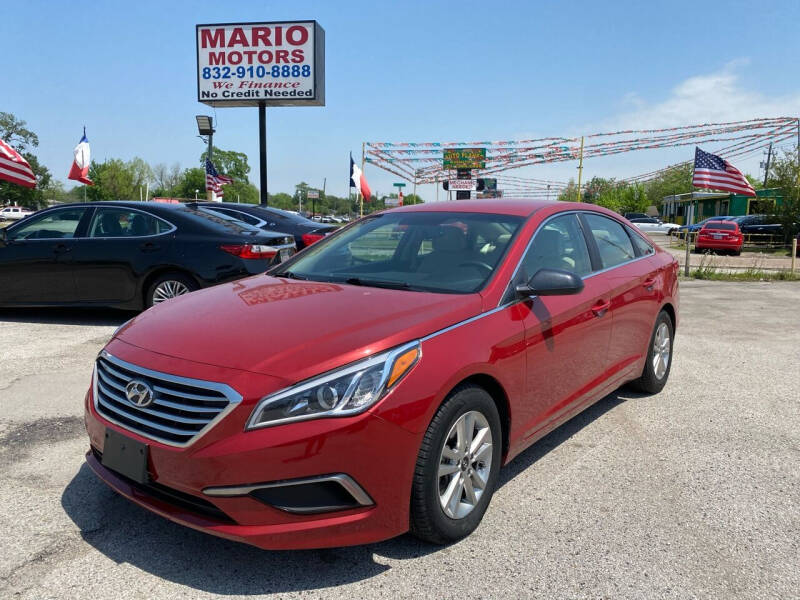 2017 Hyundai Sonata for sale at Mario Motors in South Houston TX