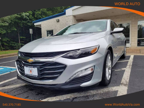 2022 Chevrolet Malibu for sale at World Auto in Fredericksburg VA