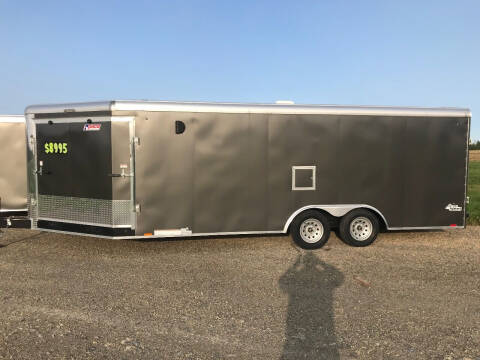 2020 Pace American 8.5x25 V-Nose Dual Axle