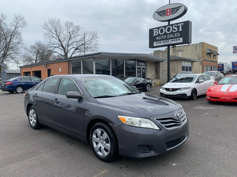 2010 Toyota Camry for sale at BOOST AUTO SALES in Saint Louis MO