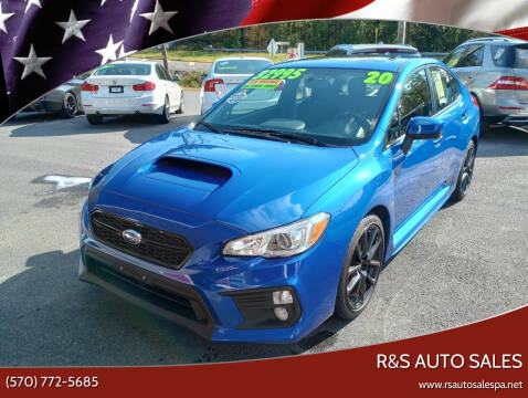 2020 Subaru WRX for sale at R&S Auto Sales in Linden PA