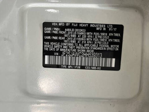 2017 Subaru Forester 2.5i Touring