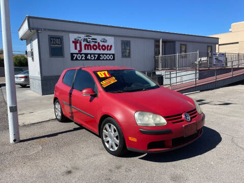 2007 Volkswagen Rabbit for sale at TJ Motors in Las Vegas NV