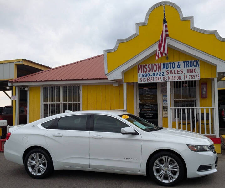 2015 Chevrolet Impala for sale at Mission Auto & Truck Sales, Inc. in Mission TX