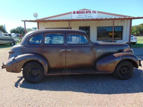 1939 Chevrolet Master Deluxe for sale at Jacky Mears Motor Co in Cleburne TX