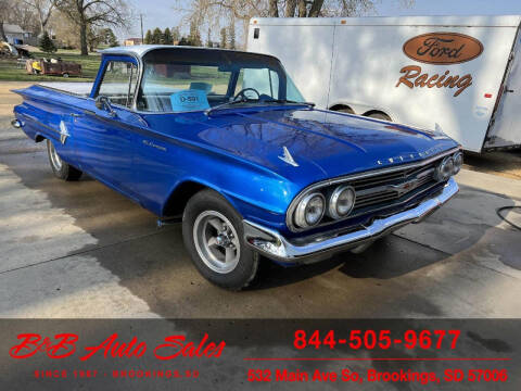 1960 Chevrolet El Camino for sale at B & B Auto Sales in Brookings SD