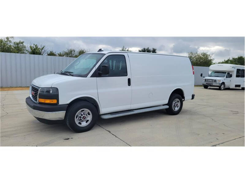 2021 GMC Savana for sale at CENTURY TRUCKS & VANS in Grand Prairie TX