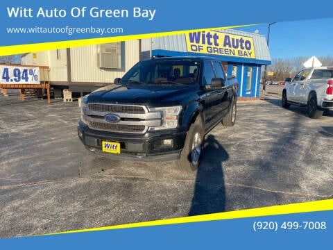 2018 Ford F-150 for sale at Witt Auto Of Green Bay in Green Bay WI