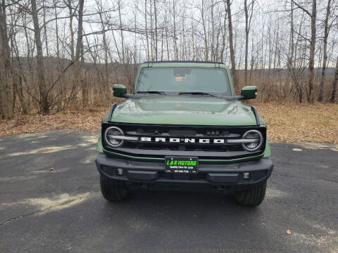 2022 Ford Bronco for sale at L & R Motors in Greene ME