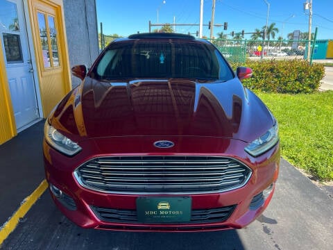 2014 Ford Fusion for sale at MDC MOTORS in Fort Myers FL