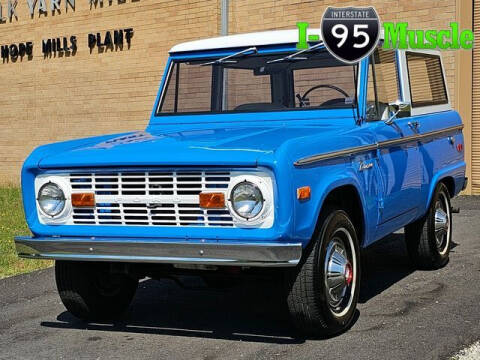 1973 Ford Bronco for sale at I-95 Muscle in Hope Mills NC