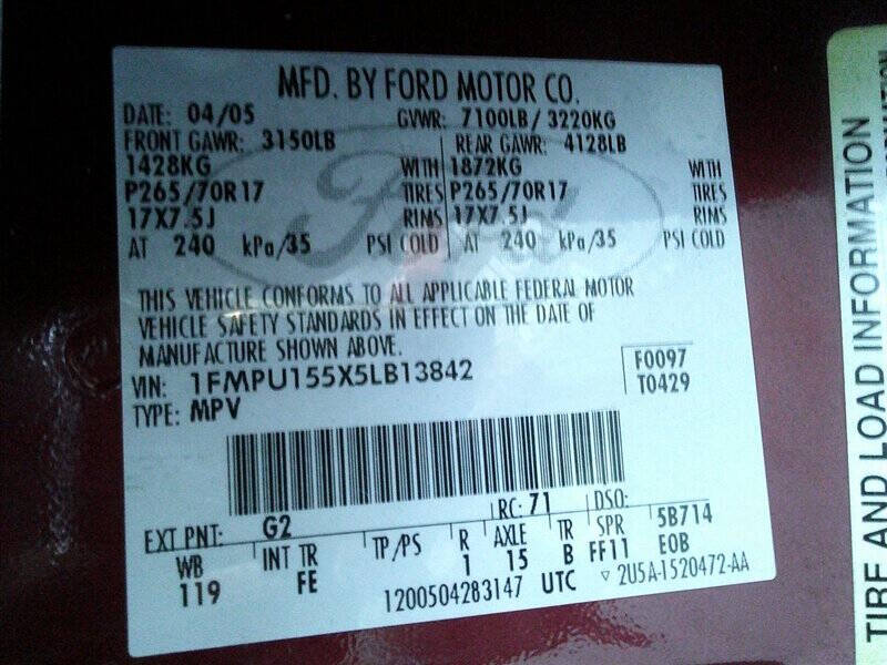 2005 Ford Expedition XLT