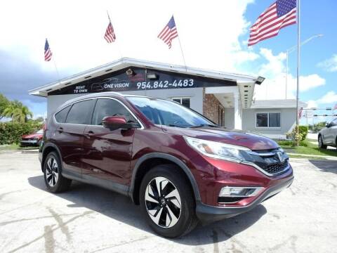 2016 Honda CR-V for sale at One Vision Auto in Hollywood FL