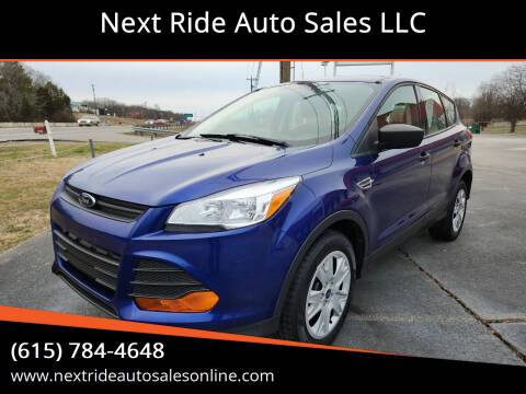 2013 Ford Escape for sale at Next Ride Auto Sales in Lebanon TN