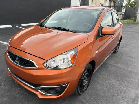 2017 Mitsubishi Mirage for sale at PJ AUTO WHOLESALE in Miami FL