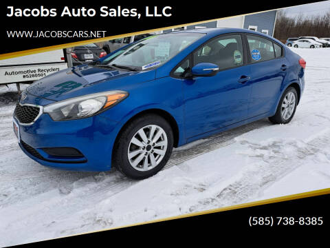 2014 Kia Forte for sale at Jacobs Auto Sales, LLC in Spencerport NY