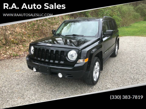2015 Jeep Patriot for sale at R.A. Auto Sales in East Liverpool OH