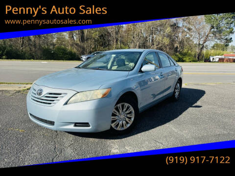 2008 Toyota Camry for sale at Penny's Auto Sales in Wendell NC