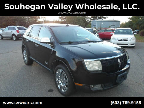2008 Lincoln MKX for sale at Souhegan Valley Wholesale, LLC. in Milford NH