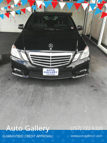 Mercedes Benz E Class For Sale In Hampton Va Auto Gallery