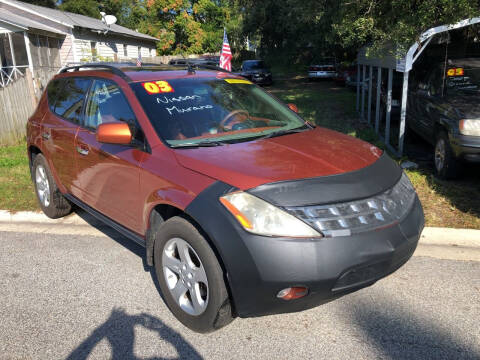 2003 Nissan Murano for sale at Castagna Auto Sales LLC in Saint Augustine FL