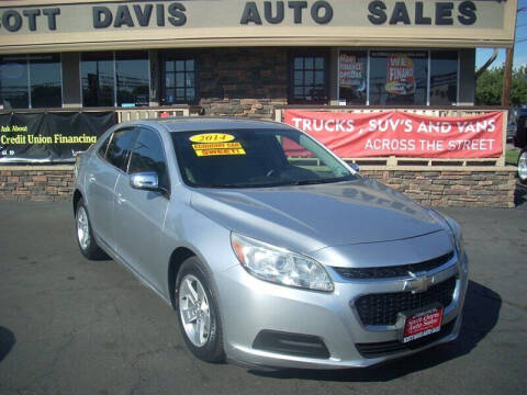2014 Chevrolet Malibu for sale at Scott Davis Auto Sales in Turlock CA